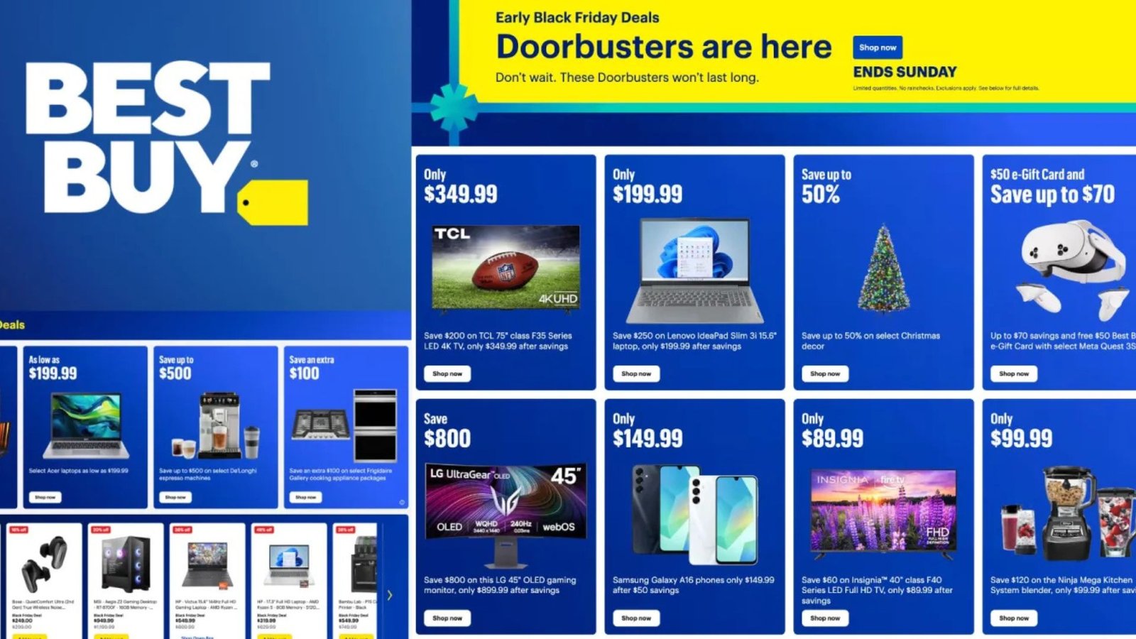 Best Buy Black Friday Week 3 Doorbusters 2025