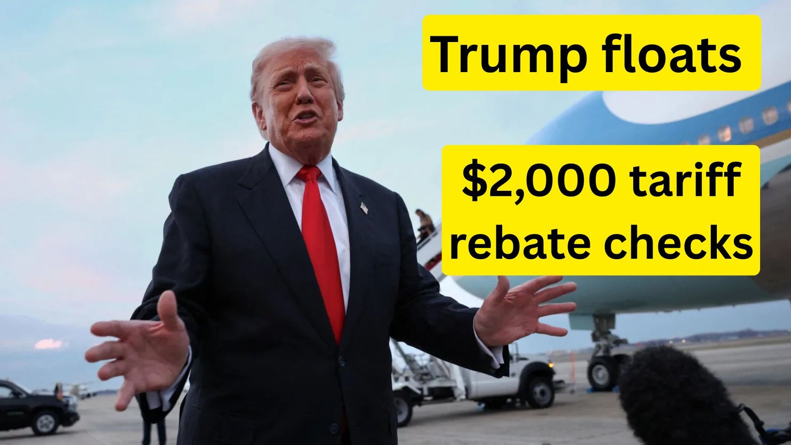 $2,000 tariff rebate checks
